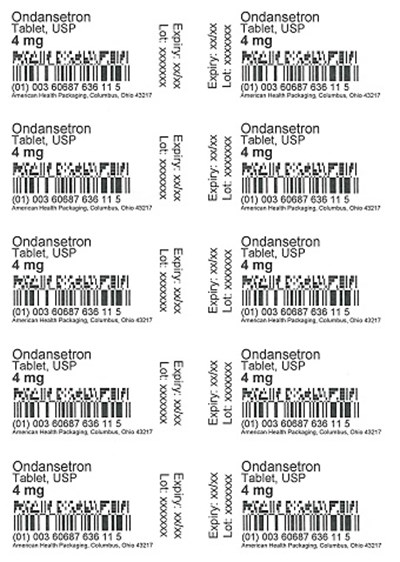 4 mg Ondansetron Tablet Blister - 4 mg Blister